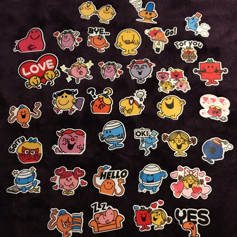 Mr Men & Little Miss Stickers